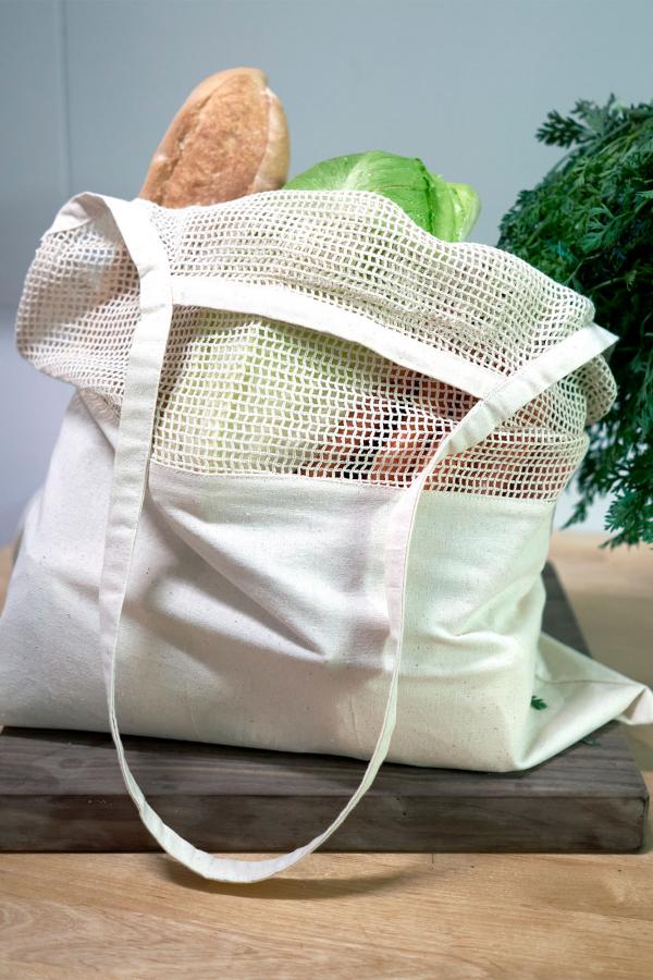 Leaf cotton bag