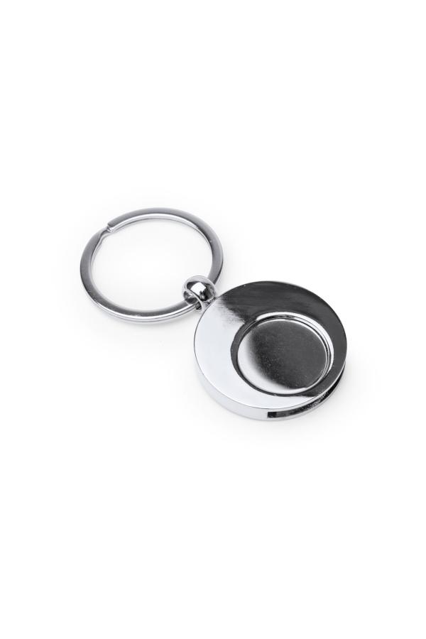 Okane keyring with trolley coin