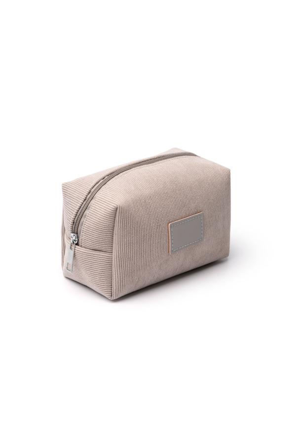 Sentil corduroy toiletry bag